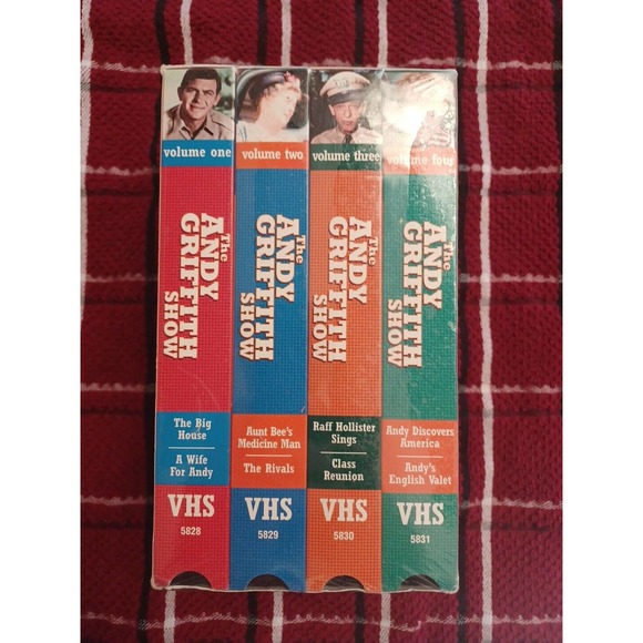 The Andy Griffith Show - 4 Pack (VHS, 2001, 4-Tape Set, Collectors Classics) - Picture 2 of 5